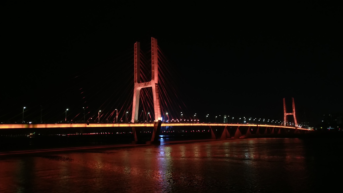 夜晚的南昌