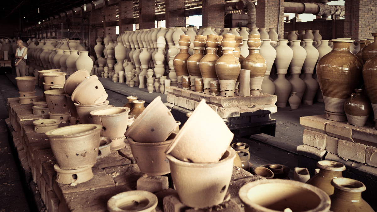 走进云南玉溪瓦窑陶瓷厂