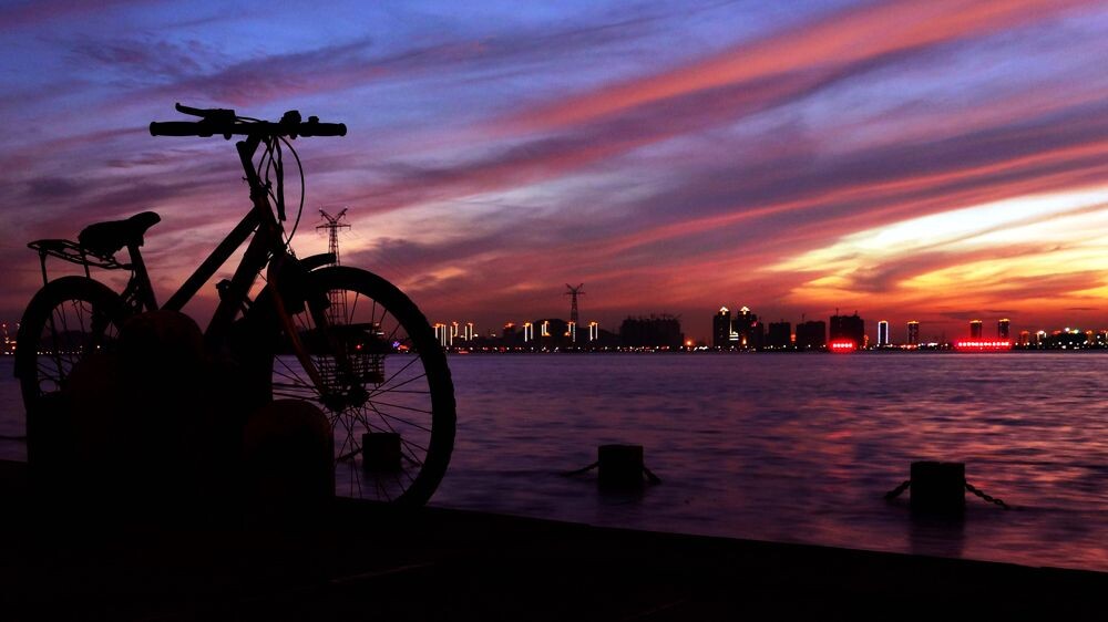 鹭约鸥盟筼筜夜-----厦门一景筼筜渔火