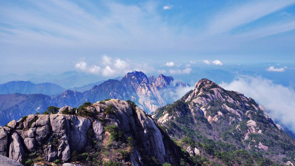 云伴山如画——安徽黄山