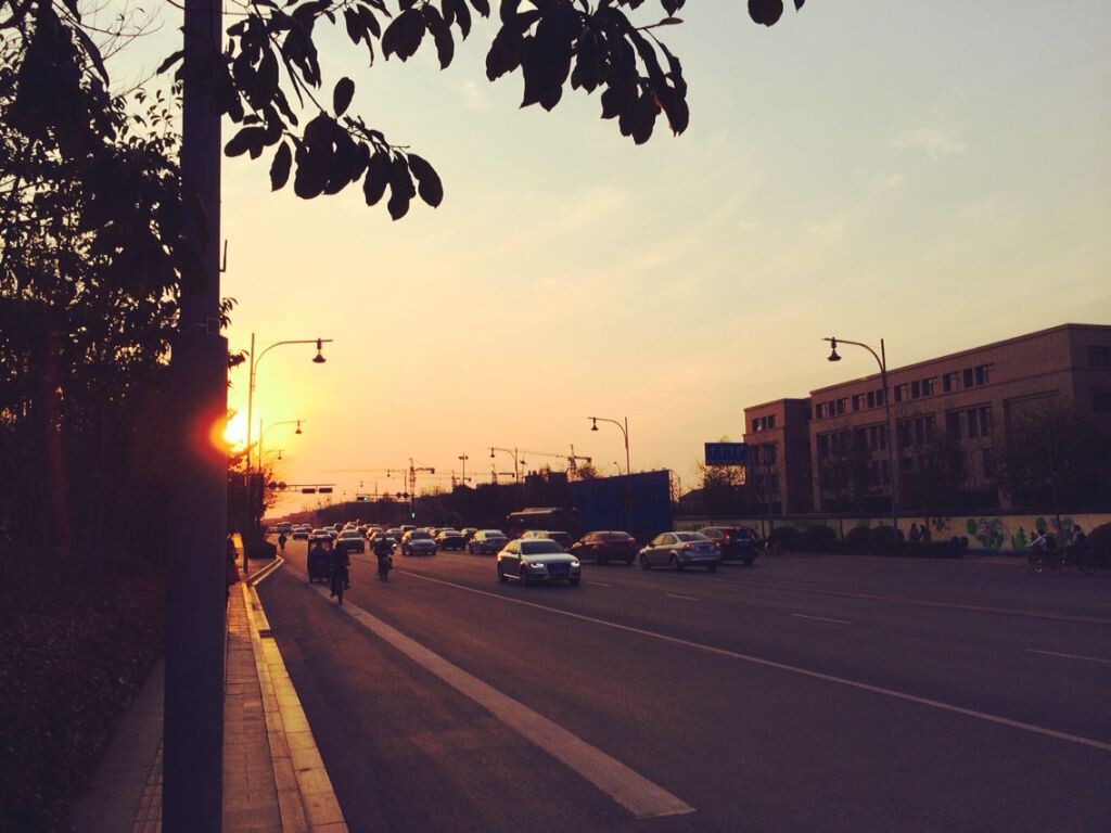 普通的夕阳