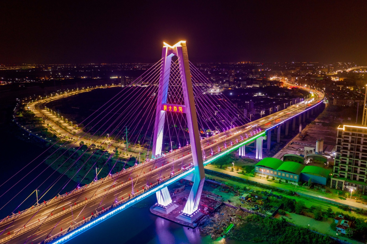 揭阳大桥夜景