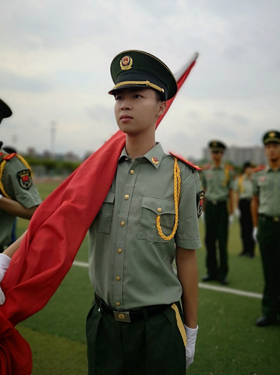 广东水电学院国旗护卫队
