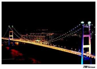 Hong Kong - Tsing Ma Bridge