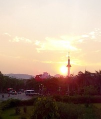 落日余晖