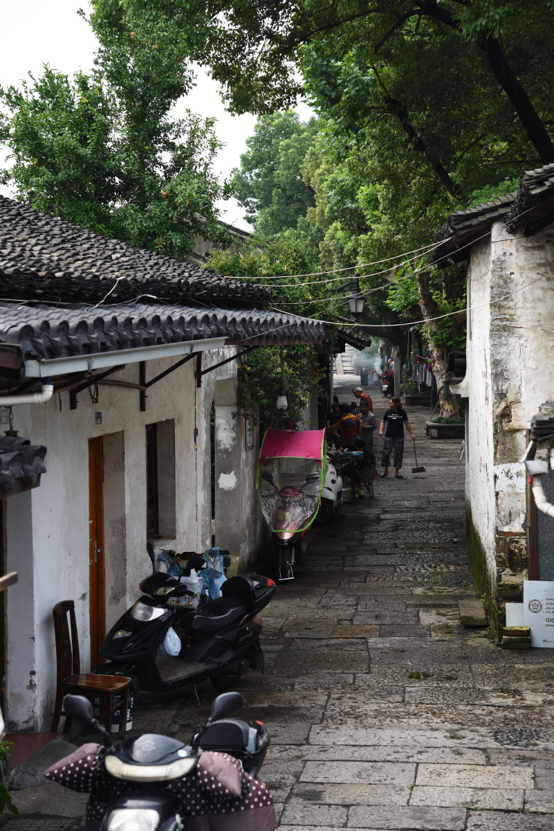 绍兴古城市井老街
