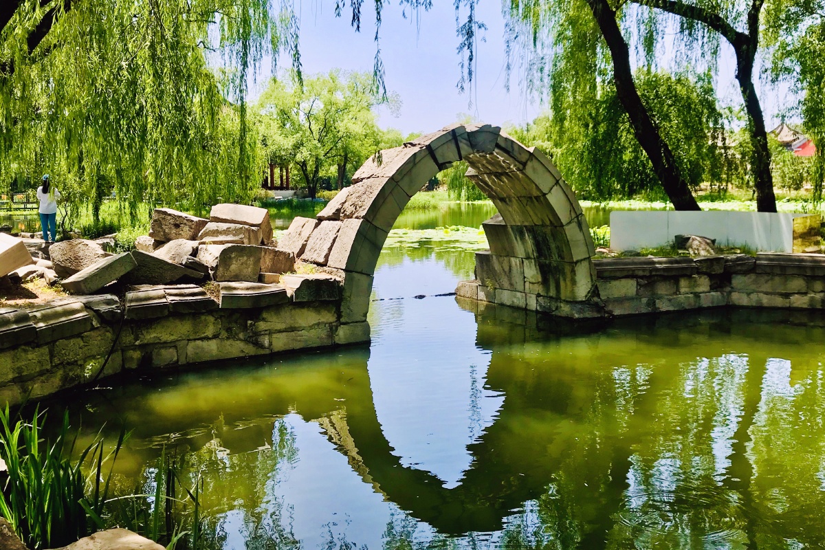 圆明园残桥