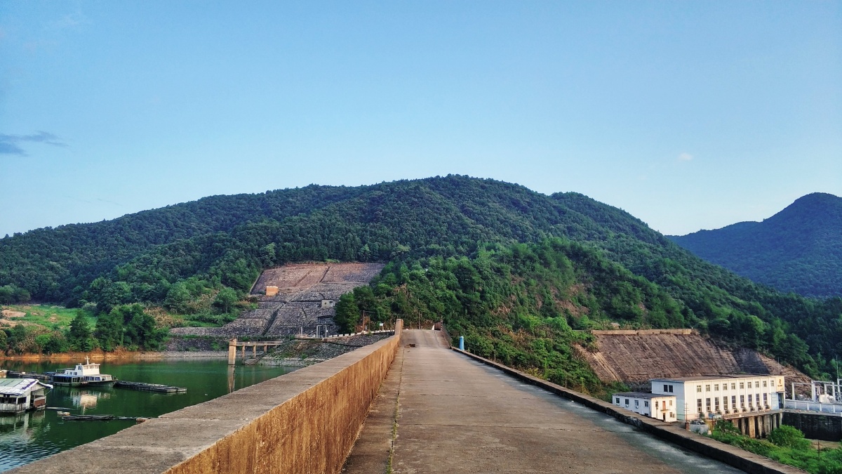 江西省抚州市南城县洪门水库大坝