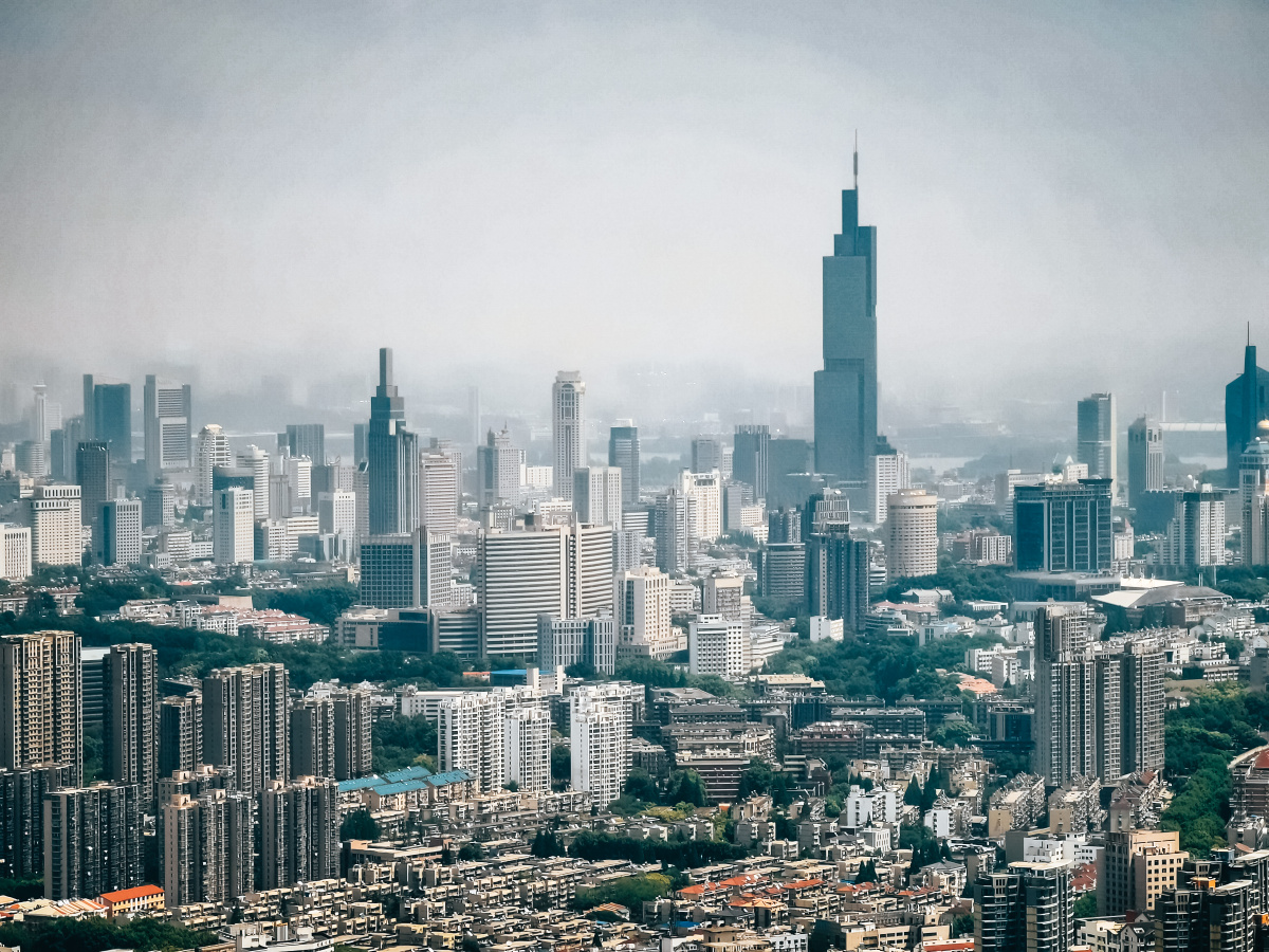 金陵城景摄于南京金鹰世界g酒店