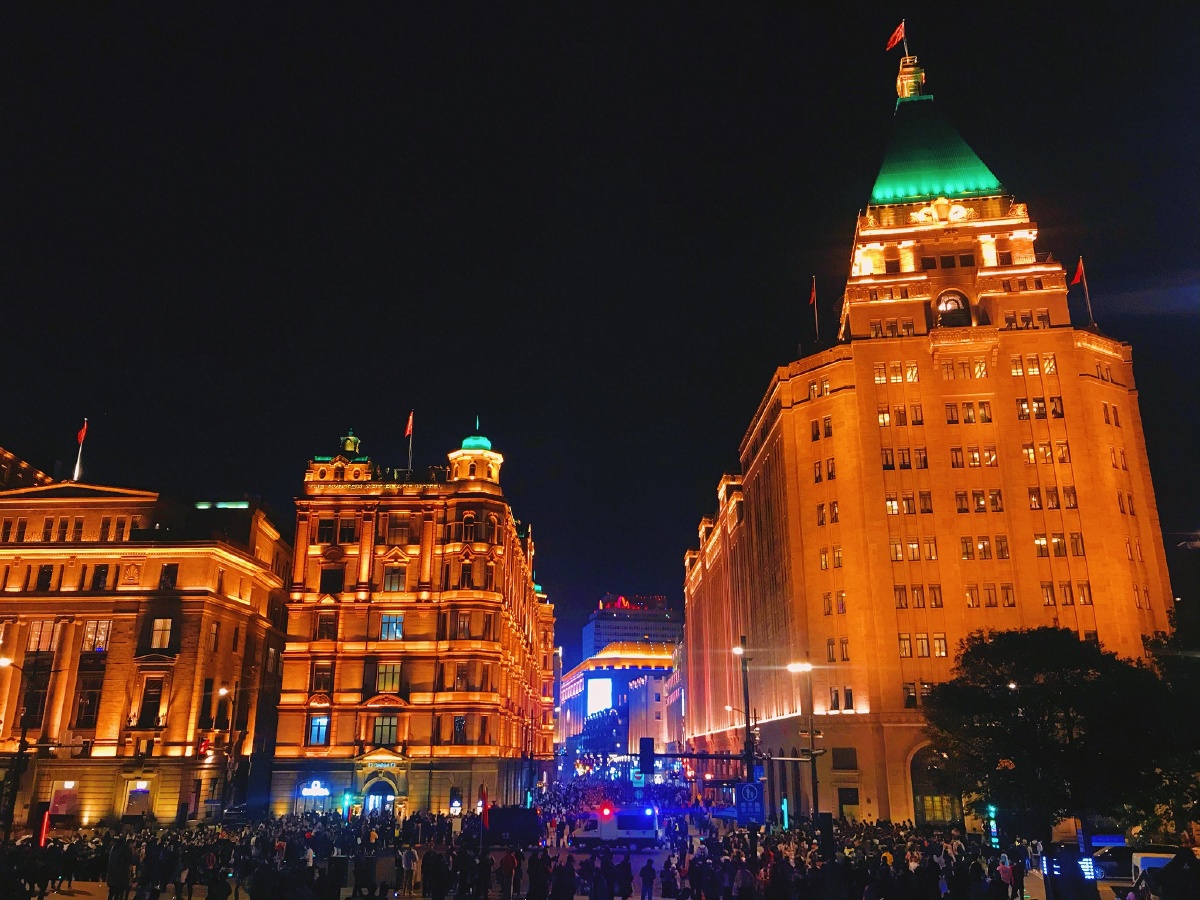 上海滩夜景
