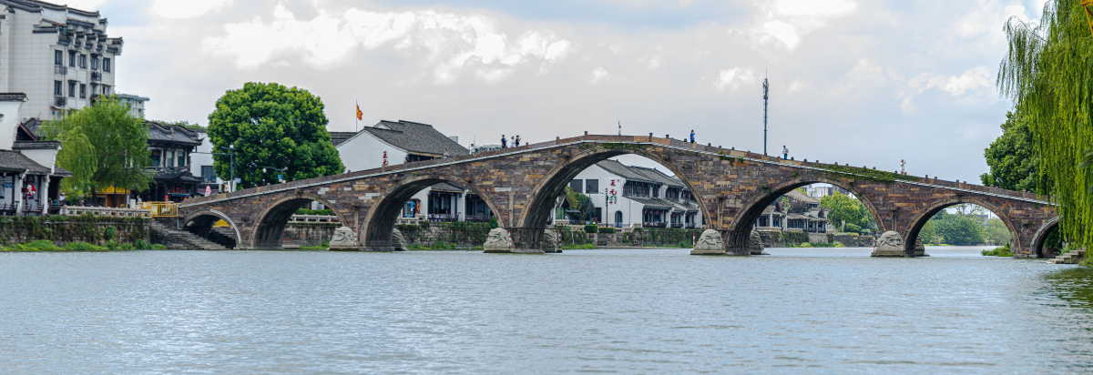 文物明清古石桥摄于杭州