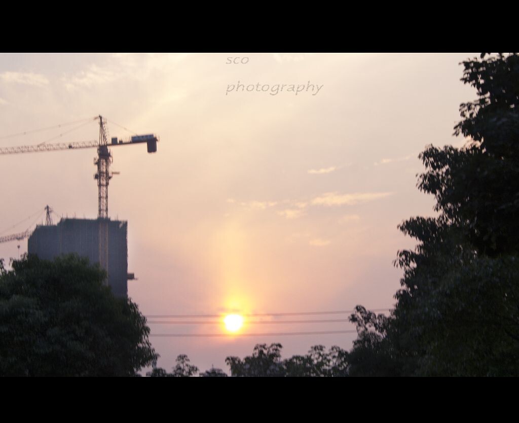 晚霞，还OK