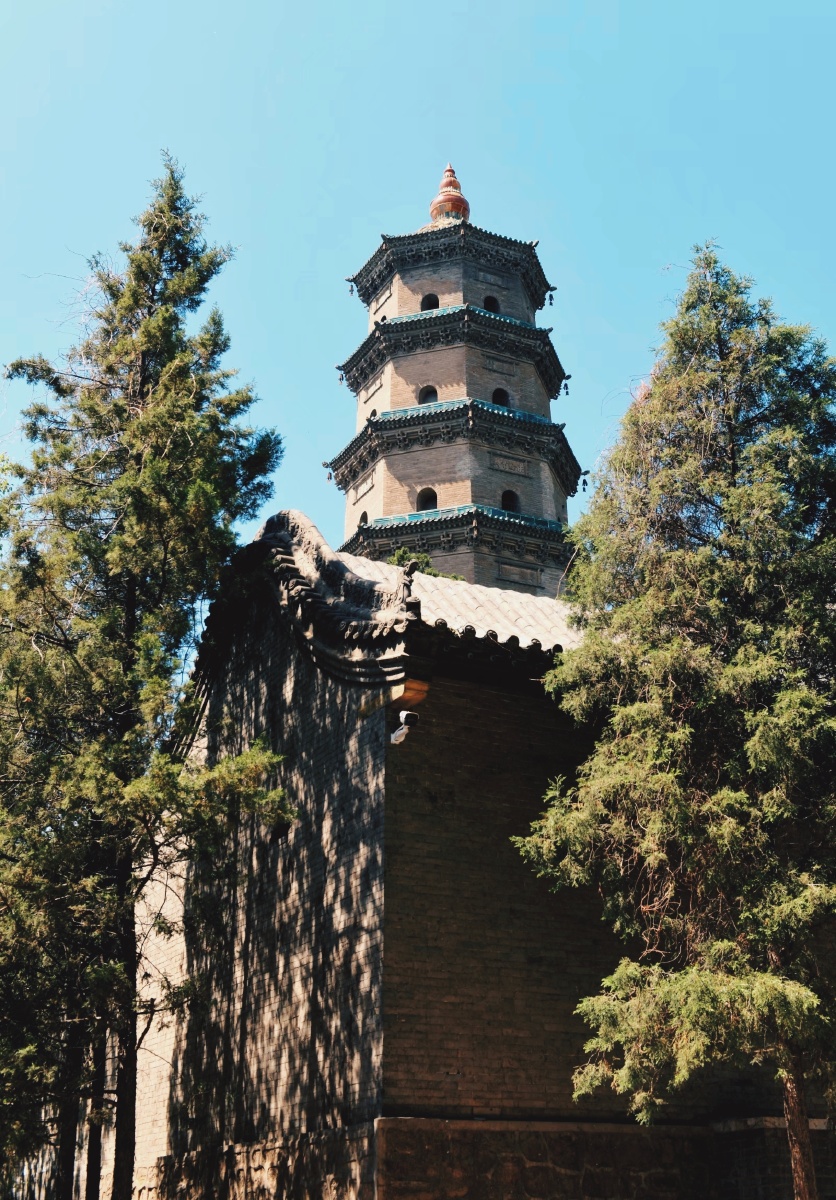 晋水晋山看晋祠场景晋祠胜境