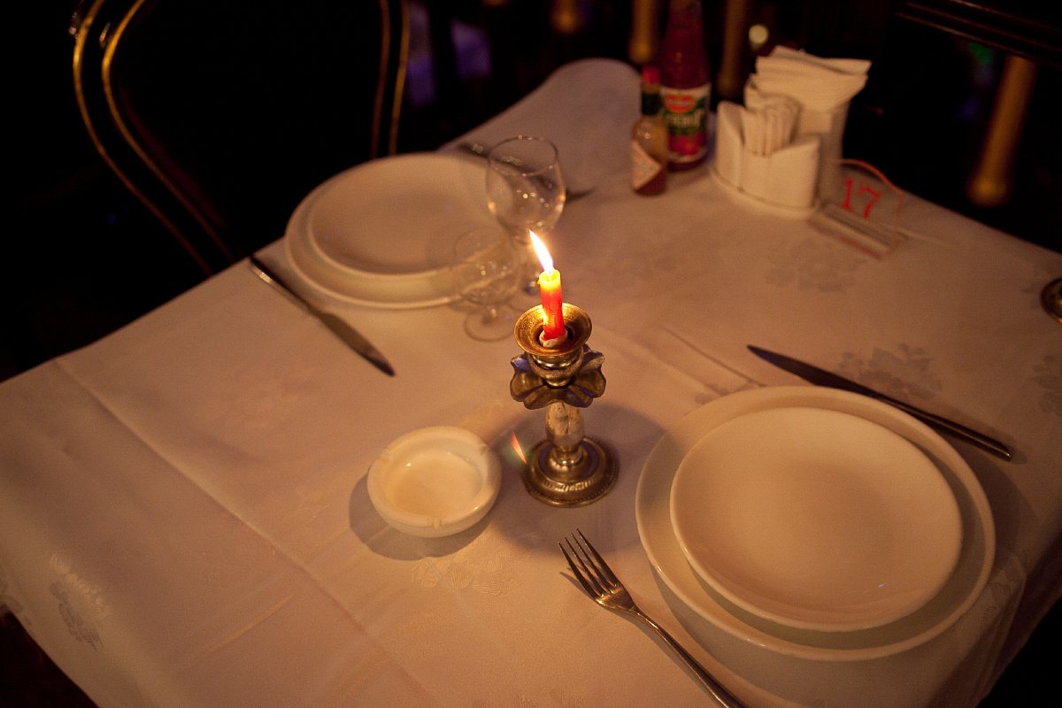 俄罗斯餐厅烛光晚餐 北京