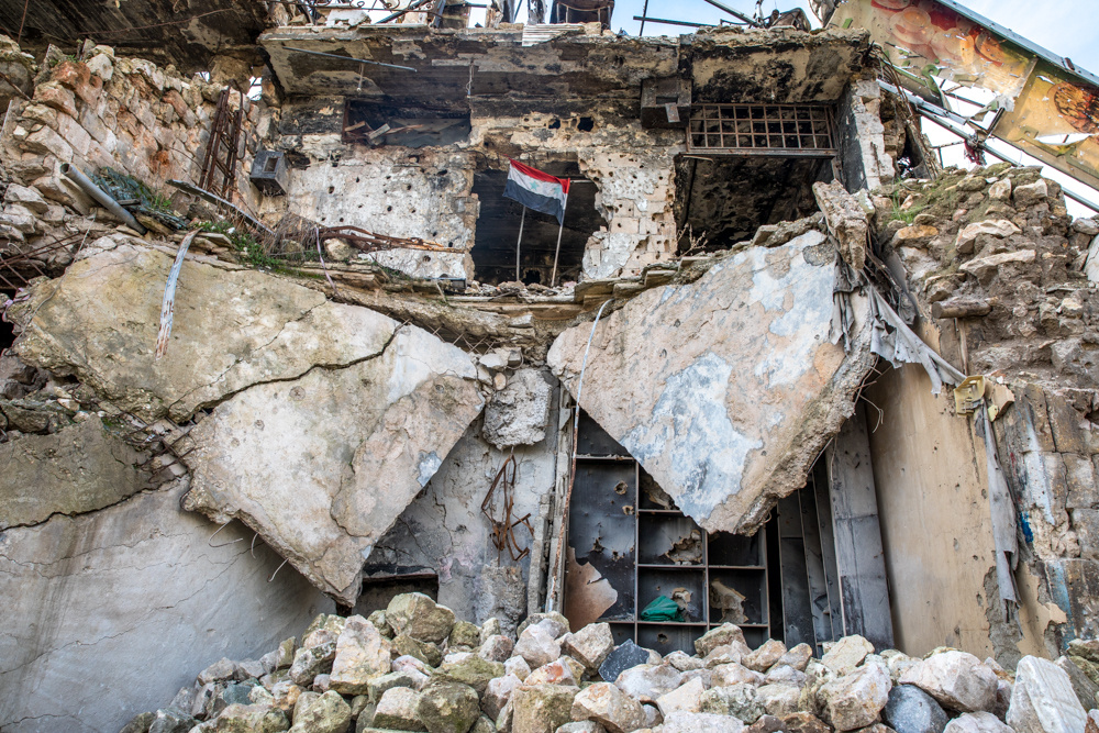 战后叙利亚阿勒颇老城