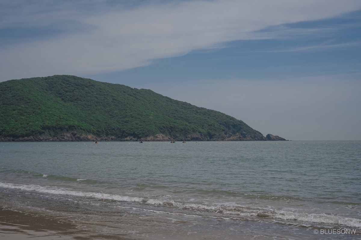 舟山群岛朱家尖东沙