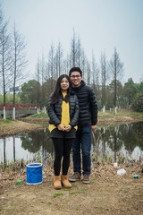 今天是我们6年零6天，我们在独墅湖钓鱼，希望我们年年有鱼吃mo-D