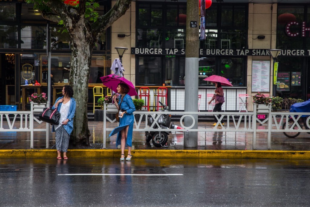 雨中即景