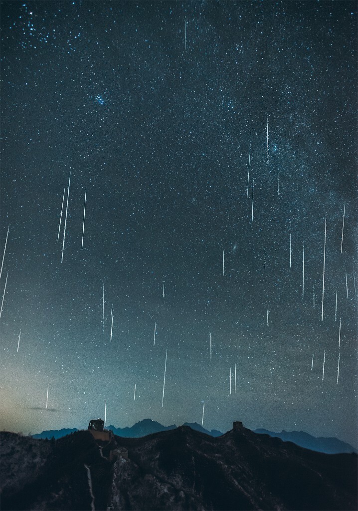 我也不知道为什么反辐射点方向的流星对齐之后就是这么奇怪！！！！