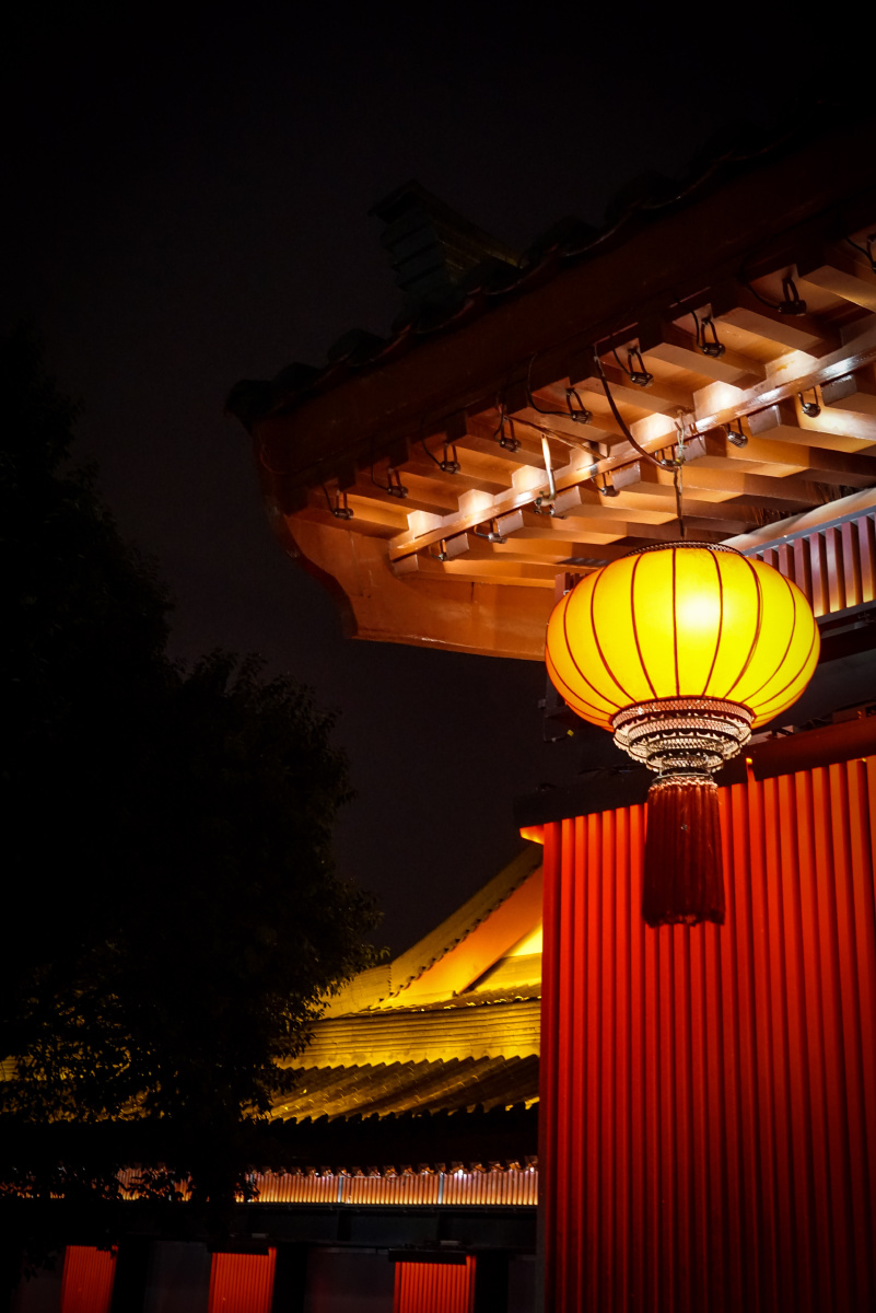 灯笼高挂2020红火起来吧摄于西安大唐不夜城