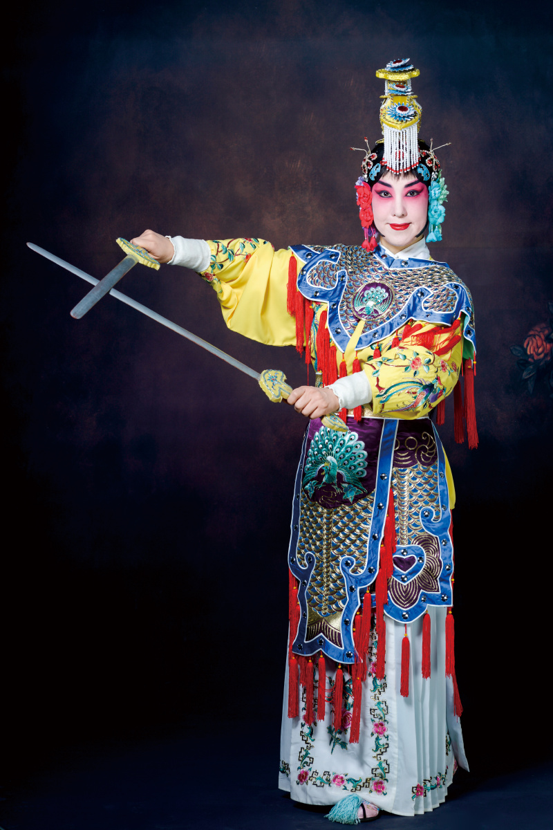 京剧剧装照刘姐