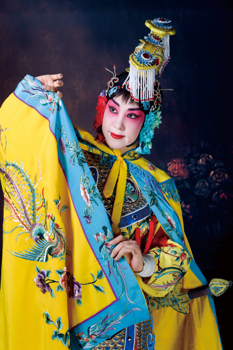 京剧剧装照刘姐