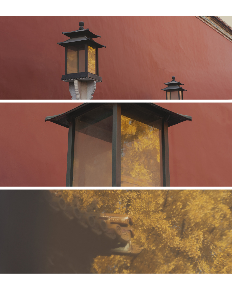 银烛秋光冷画屏半轮秋黄叶地六百年丹宸永固