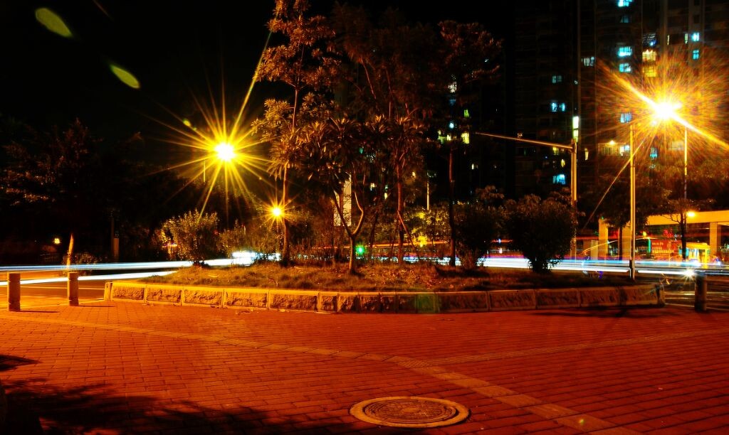广州的夜色