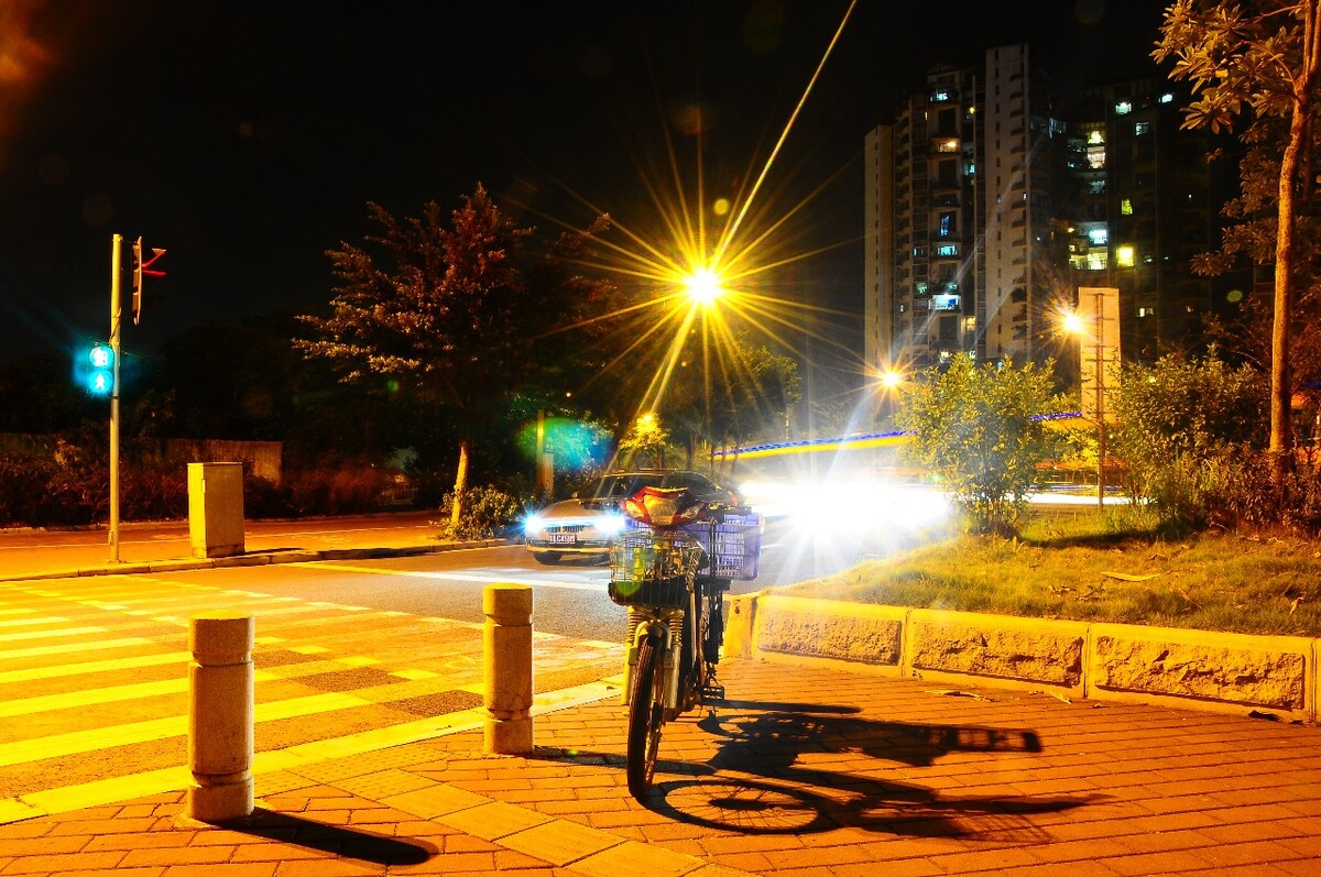 广州的夜色