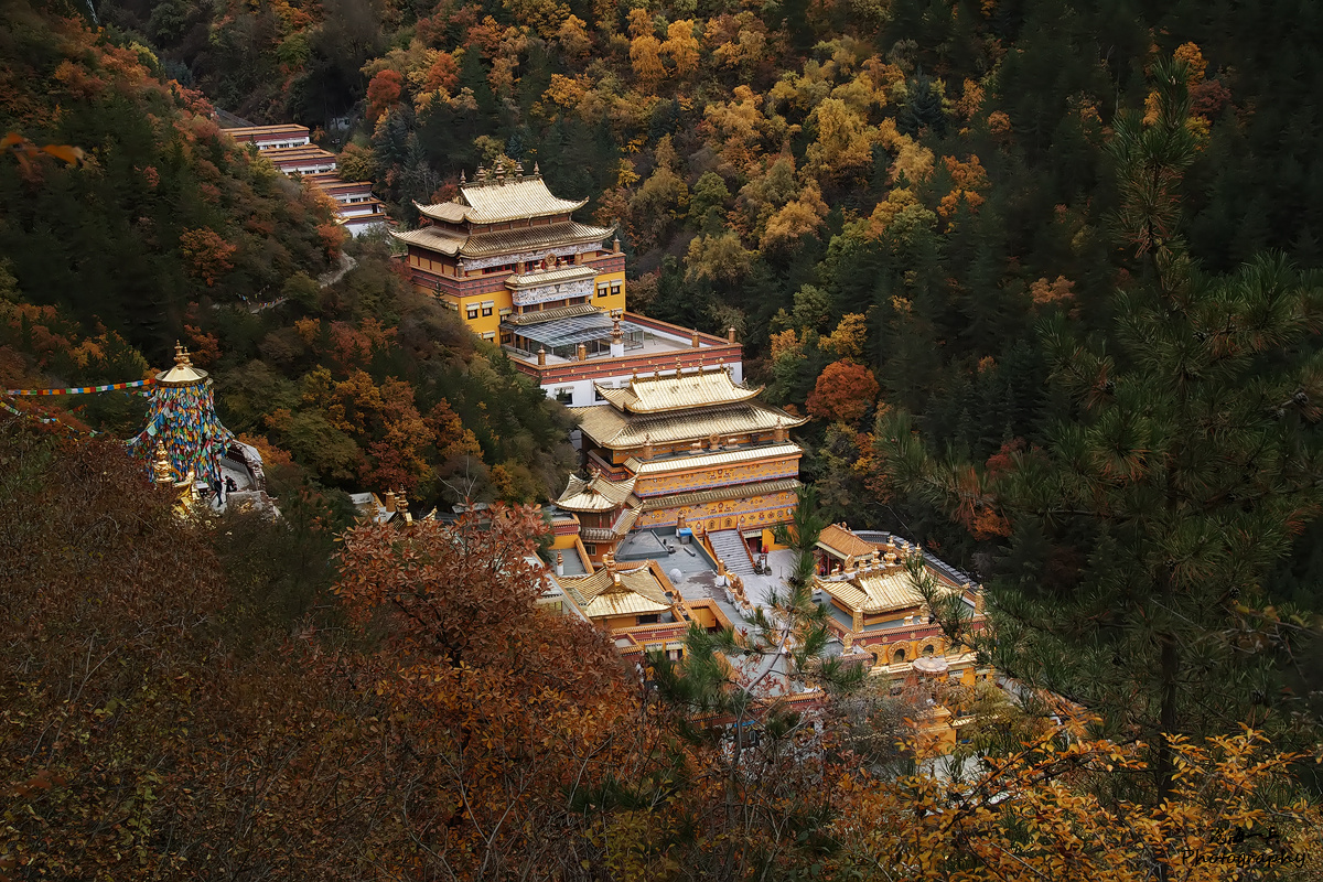 兰州石佛沟秋景