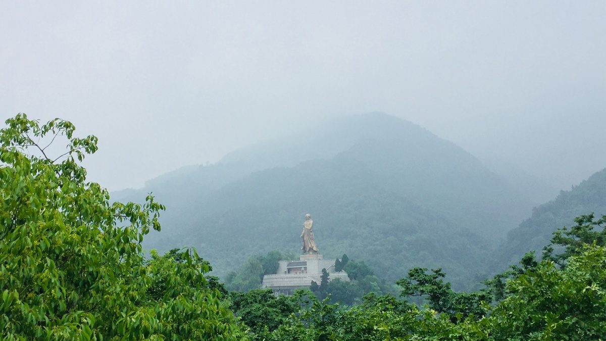 问道楼观台 经出终南山