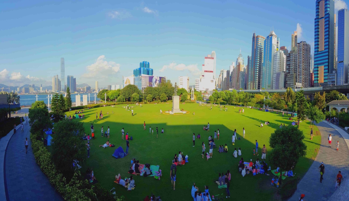 假日摄于香港中山公园