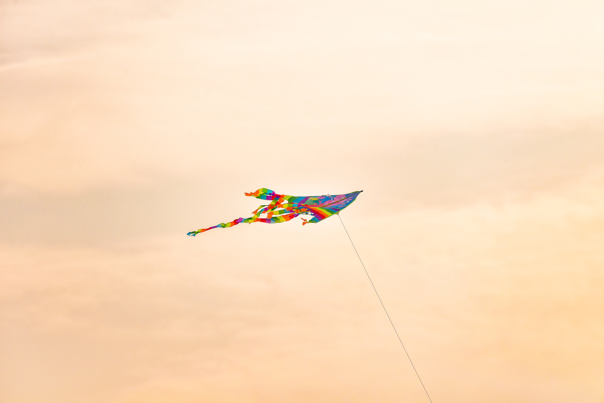 放飞风筝,放飞希望,放飞梦想