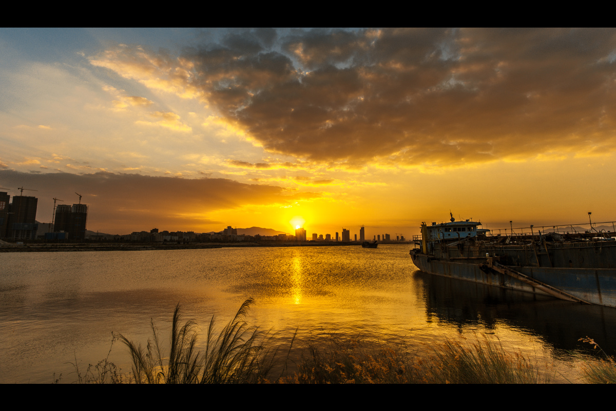 厦门马銮湾黄昏
