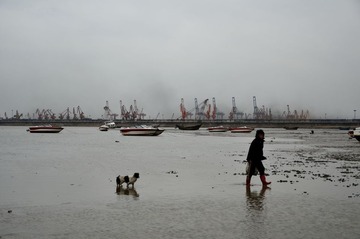 海边