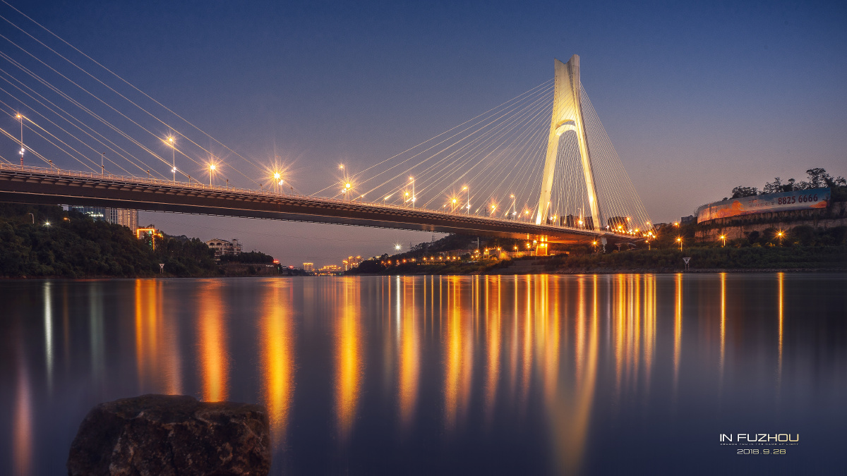 在福州淮安大桥