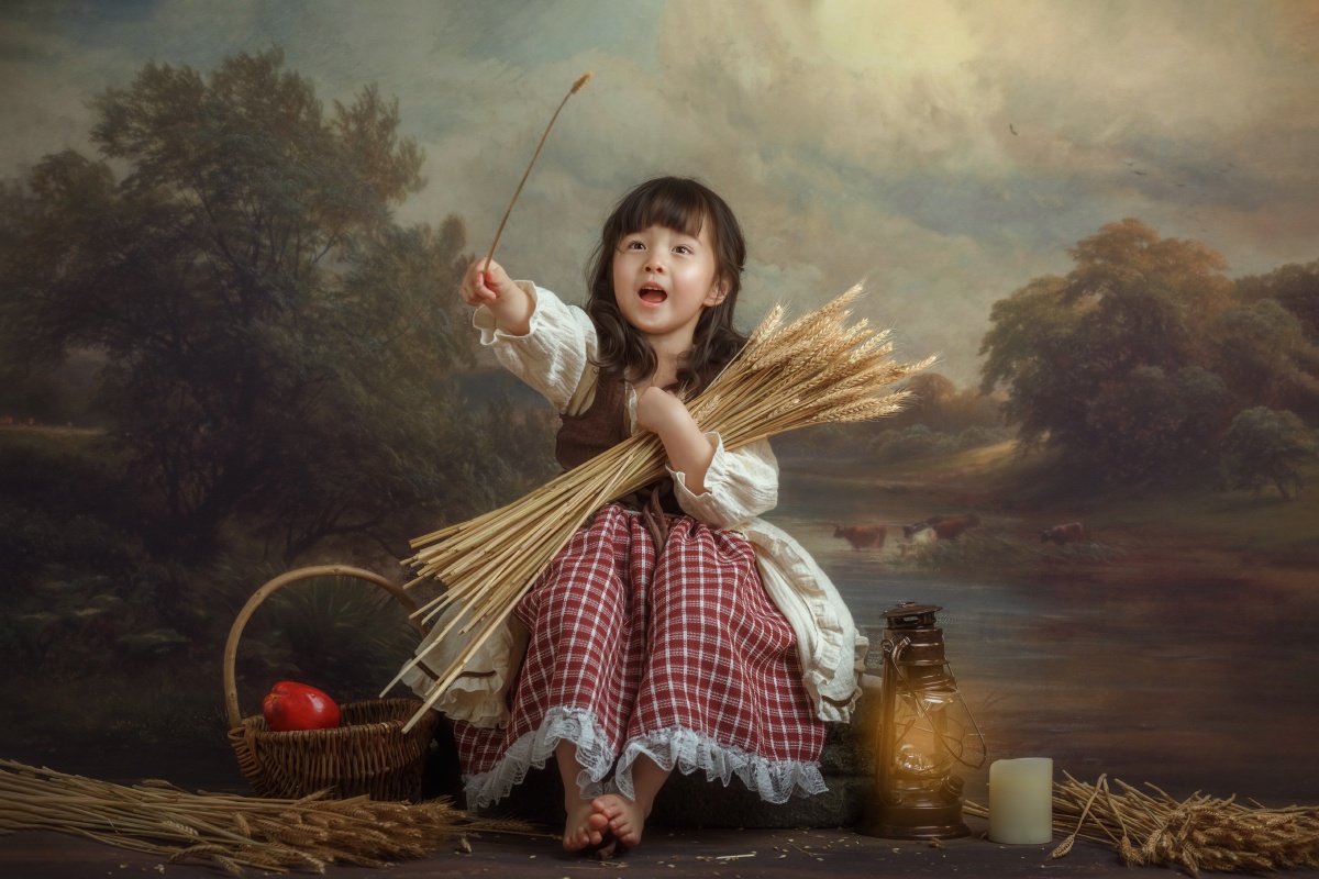 女孩唯美#复古森系抓拍轻欧童话七日摄影打卡计划山东摄影家俱乐部1/2