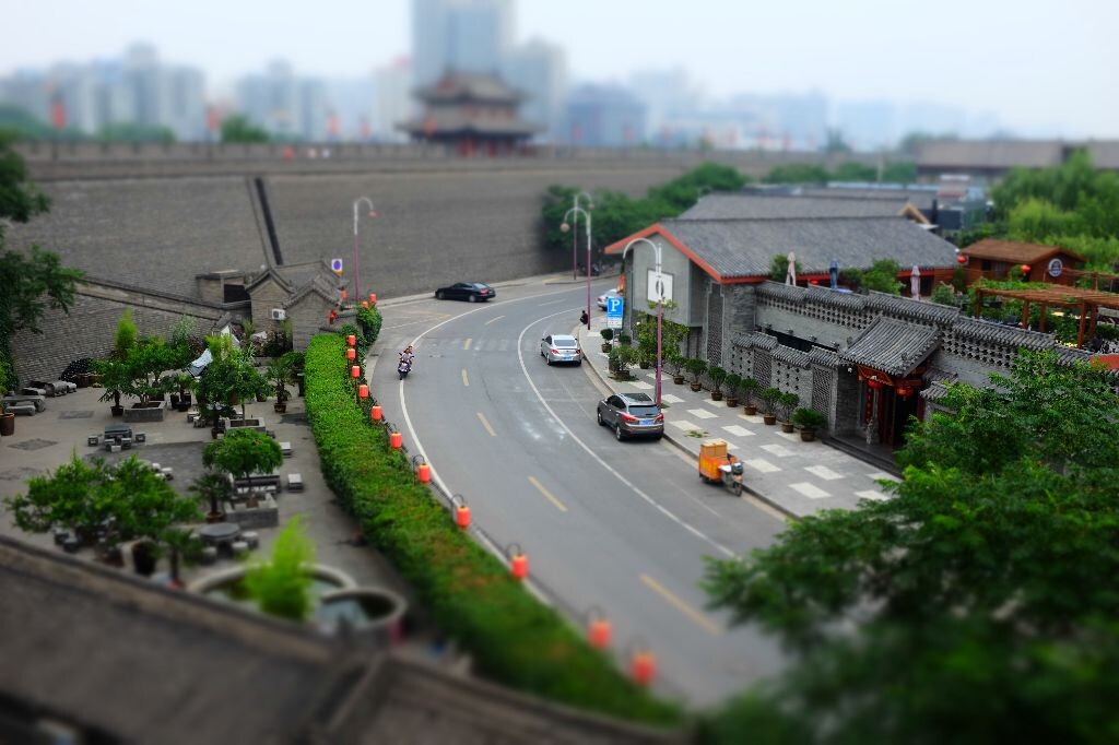 街角的俯瞰