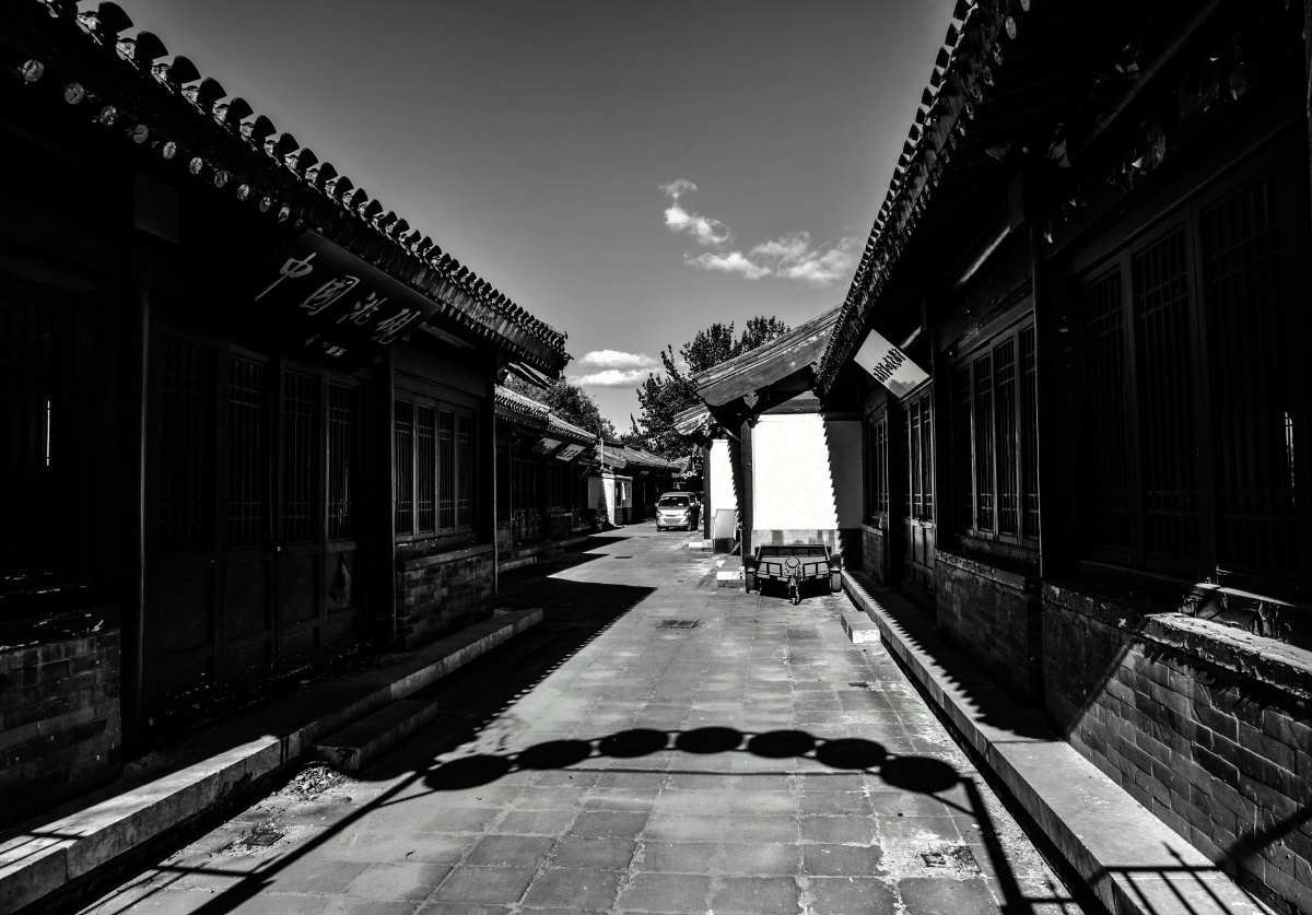 北京的老巷子,记录着北京的过去.