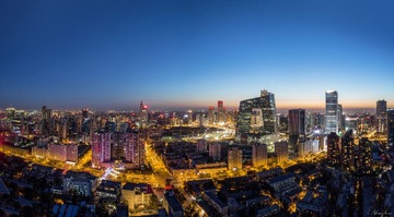 人民日报角度拍国贸全景图1