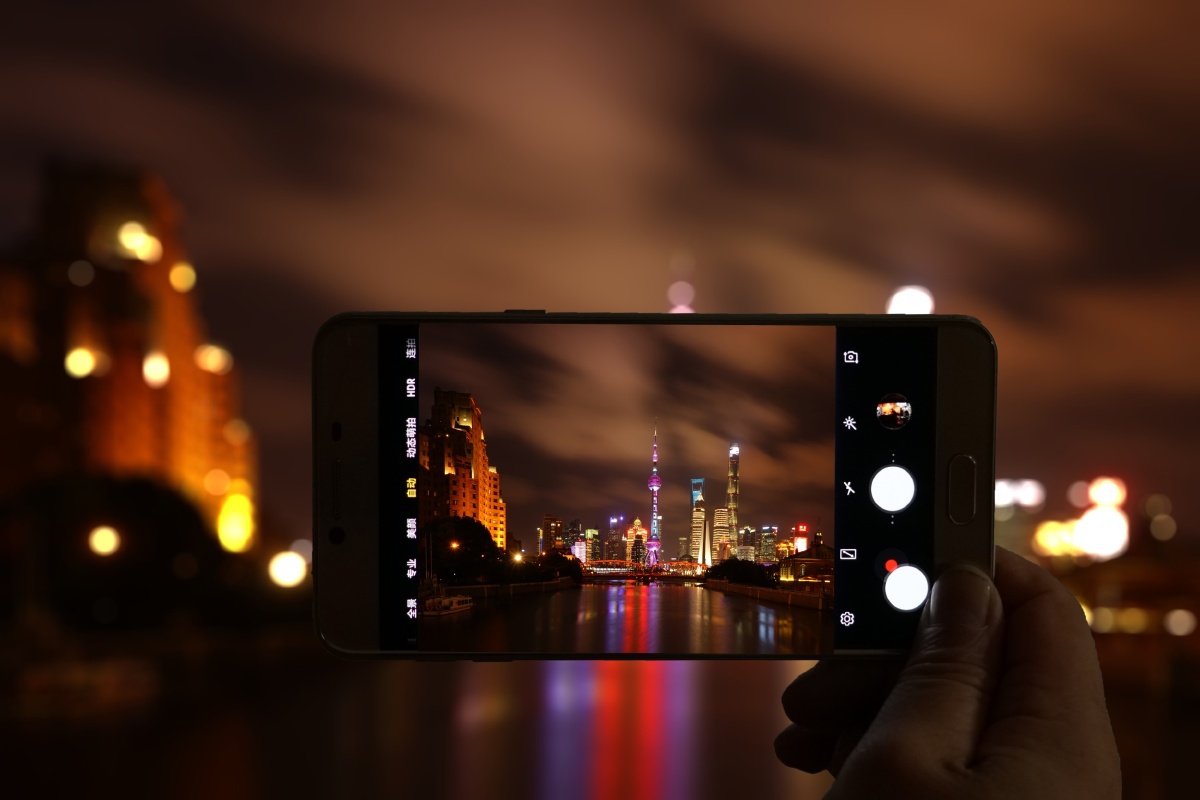 手机拍夜景
