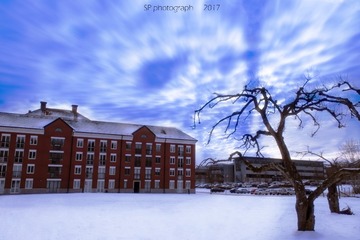 the sky in Växjö