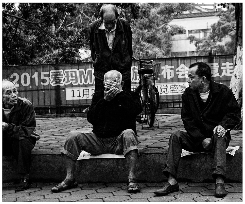15.街边老人 2014年12月 武汉