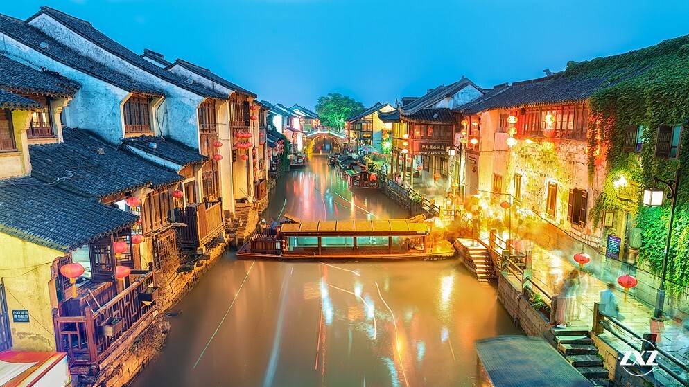 苏州七里山塘