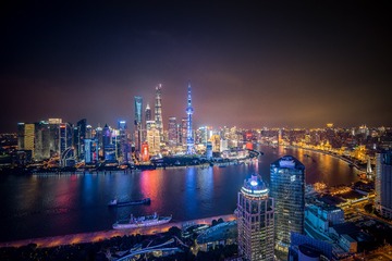 上海北外滩陆家嘴