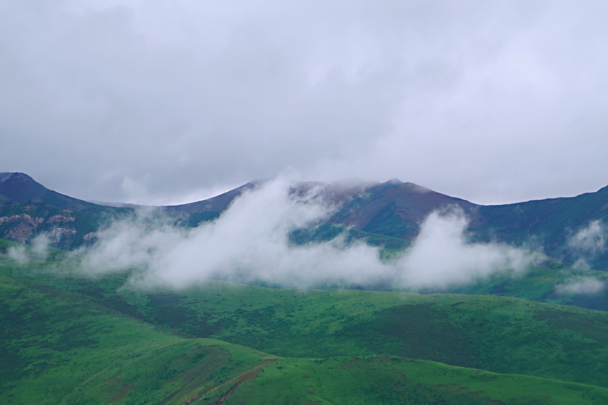 雨中的巴塘草原