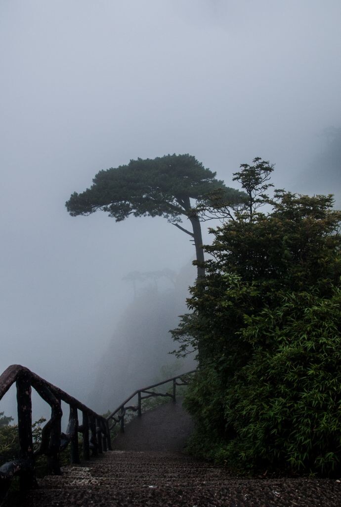 雾里三清山