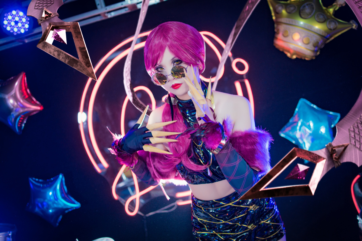 英雄联盟coskda阿狸伊芙琳