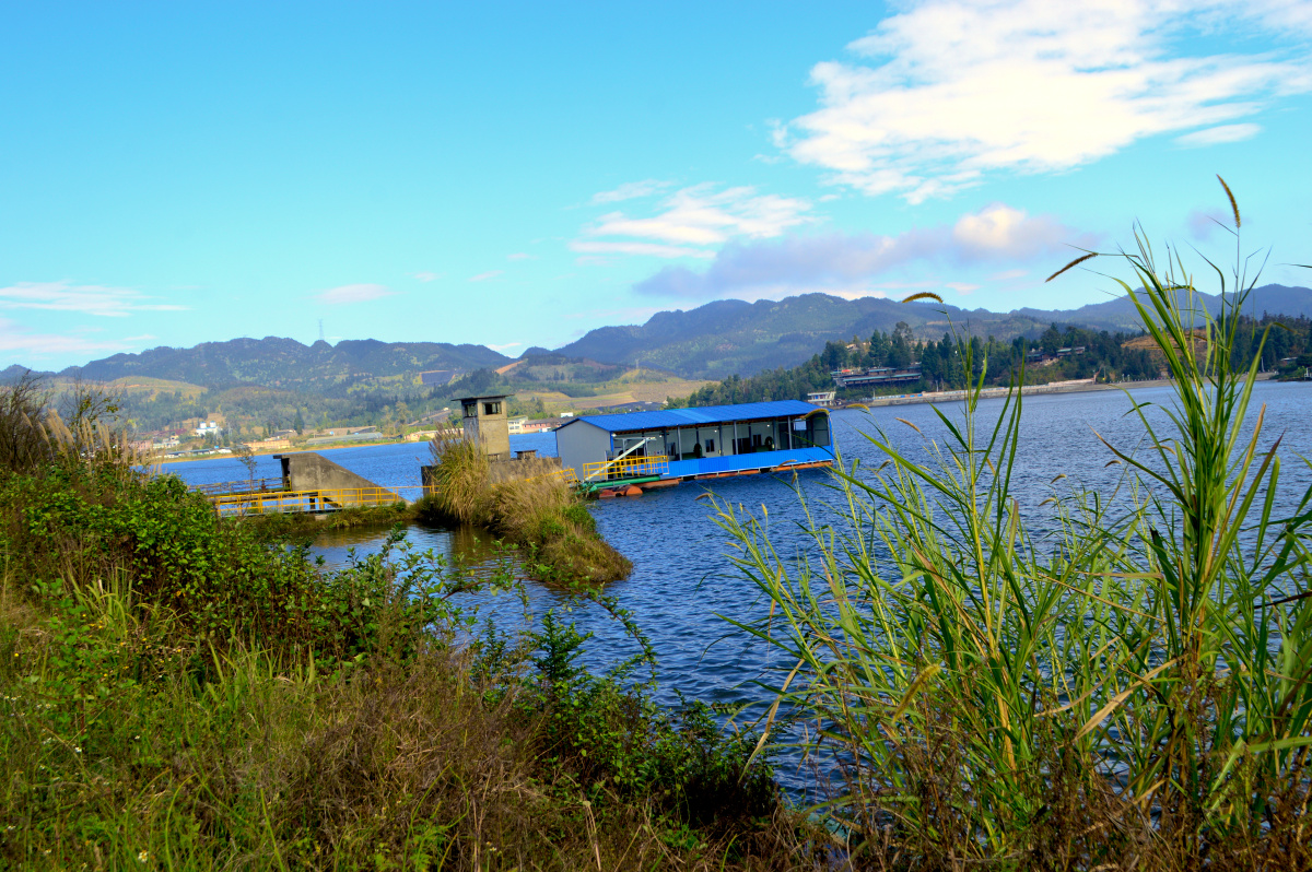 云南马关马鞍湖水库