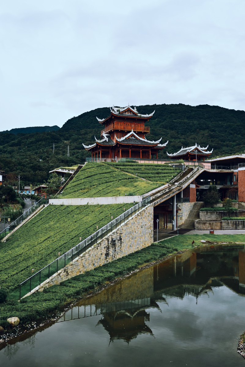 峨眉山黄湾小镇